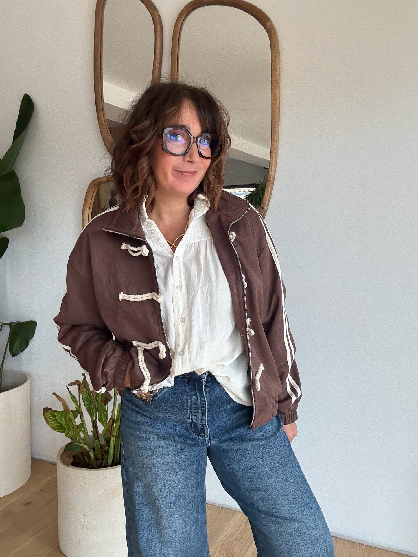 Veste Romy choco