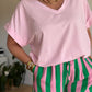 Tee shirt rose baby Maxi