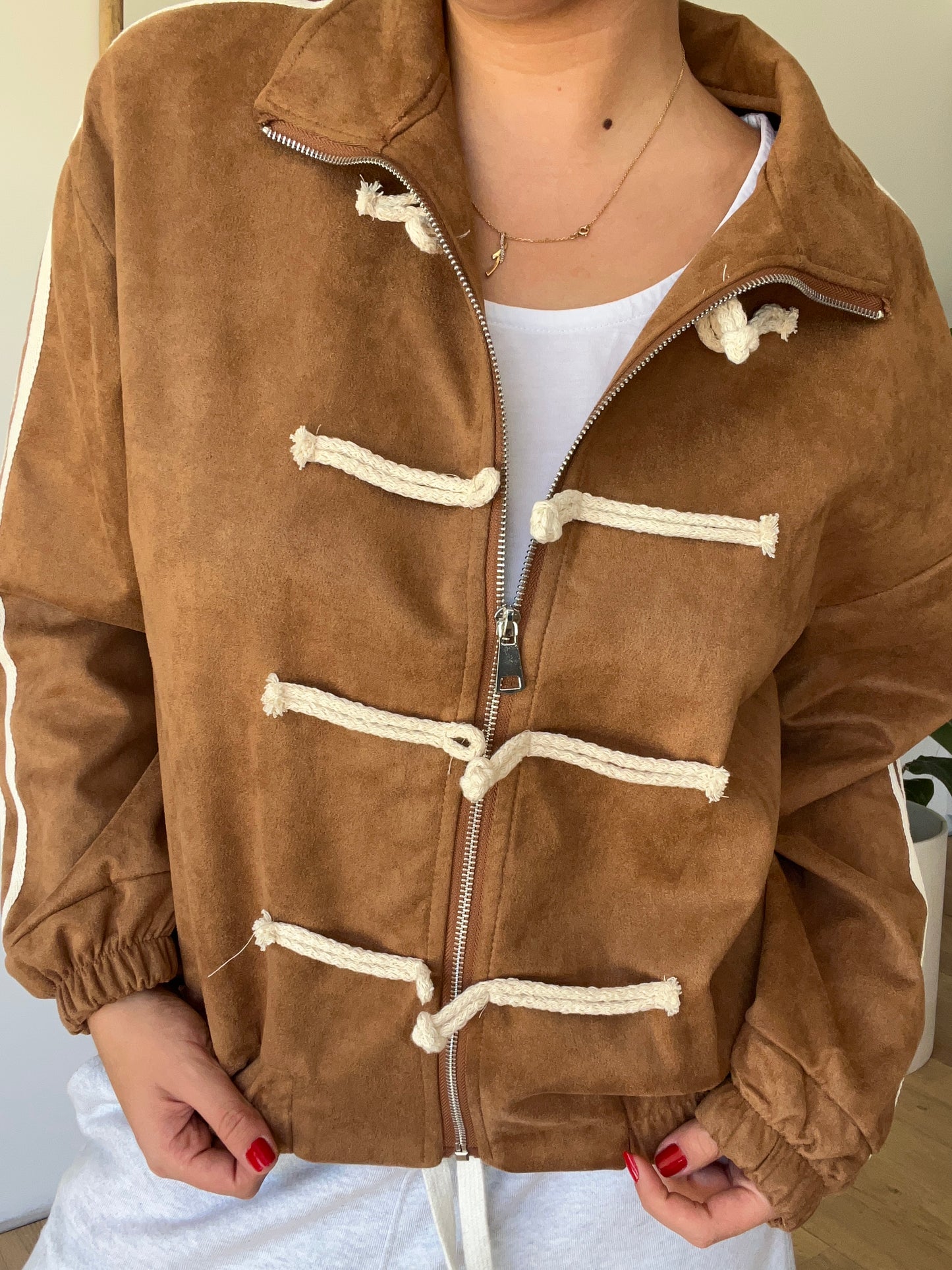 Veste Romy camel
