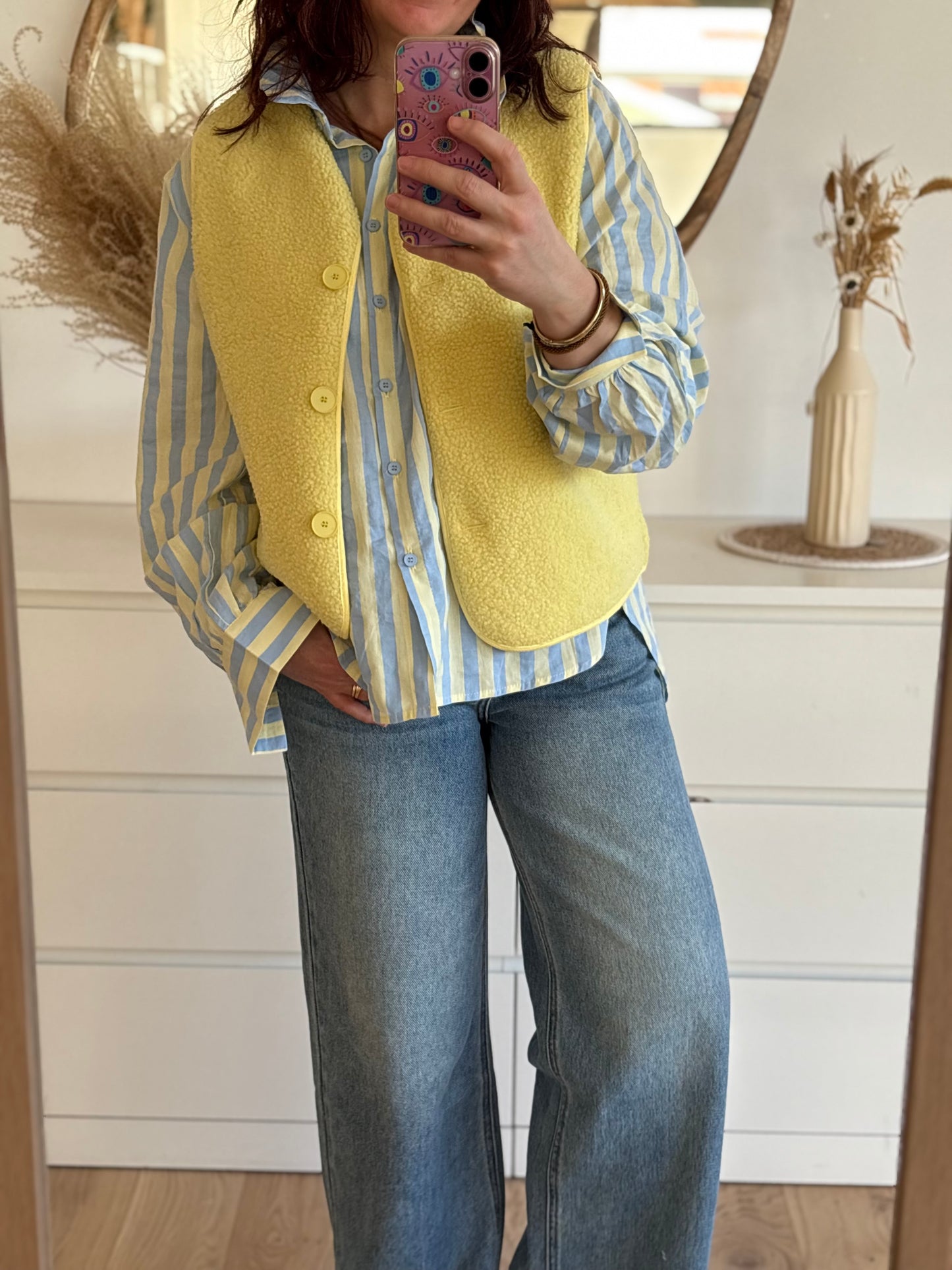 Gilet sans manches jade