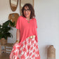 Pull fin corail
