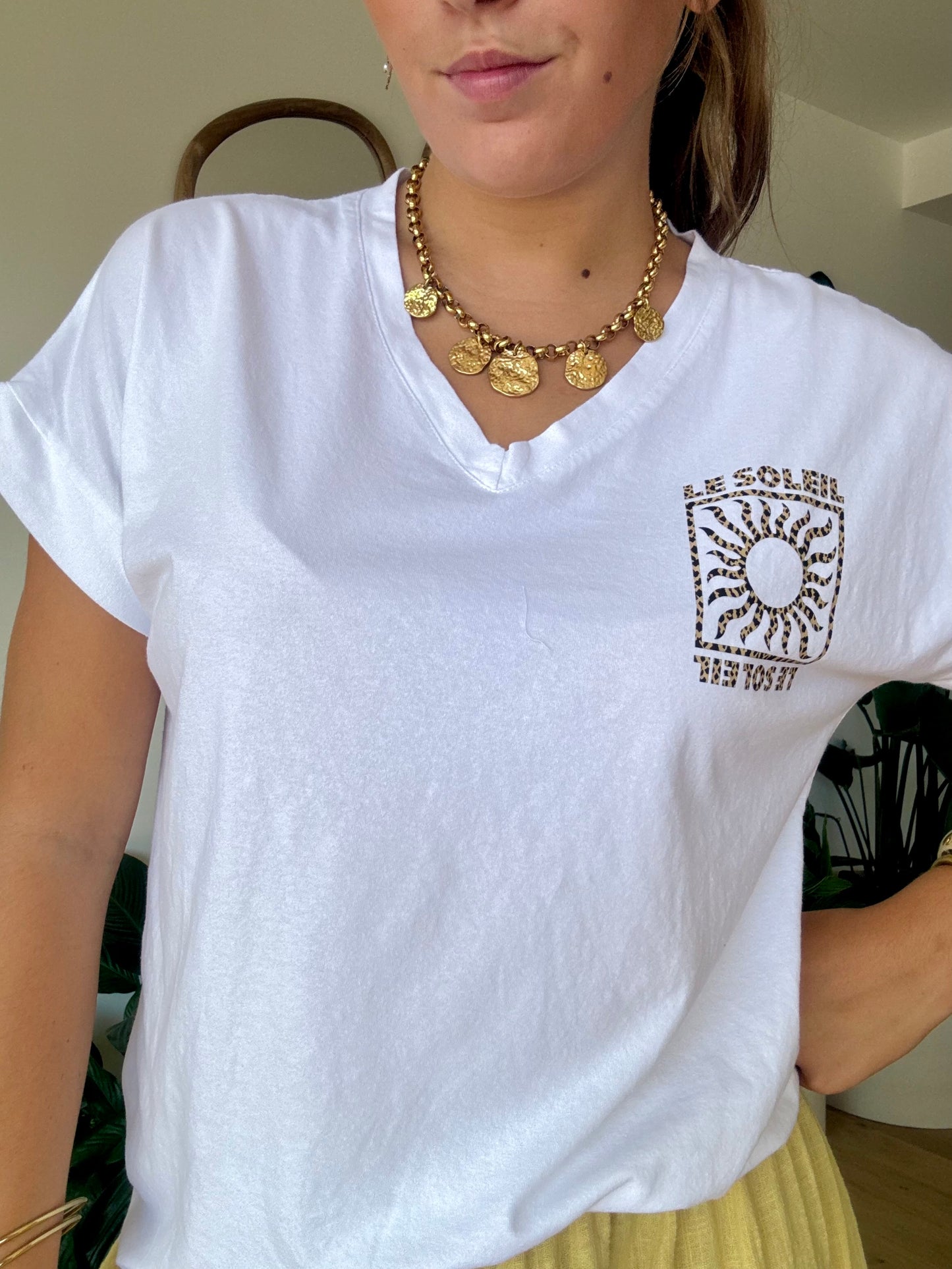 Tee shirt soleil Leo