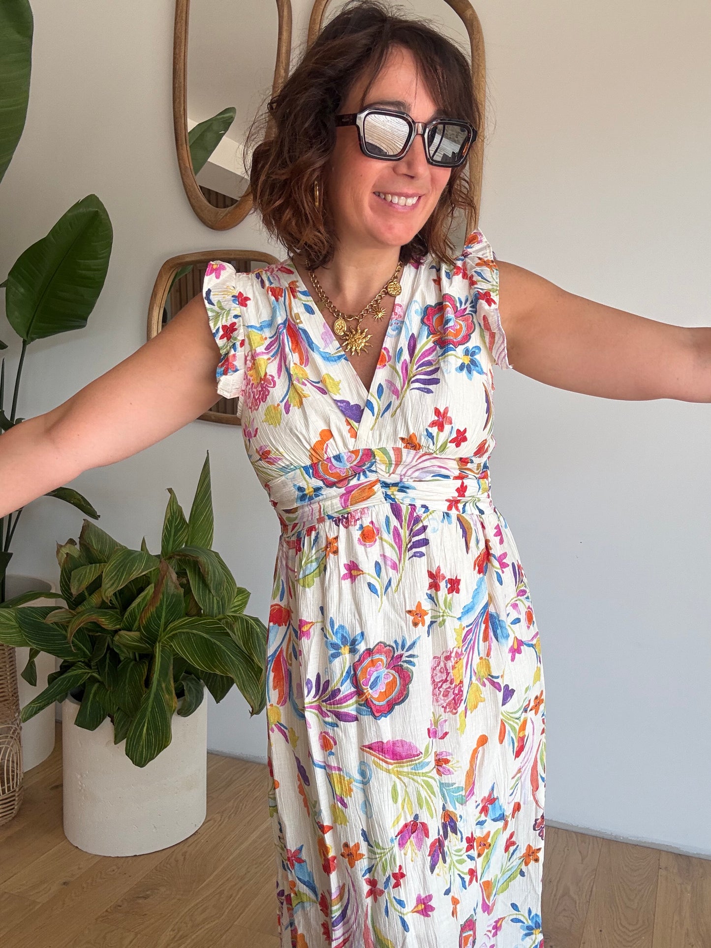 Robe Fleurie Bohème