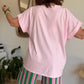 Tee shirt rose baby Maxi