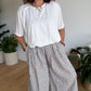 Pantalon Vichy Beige