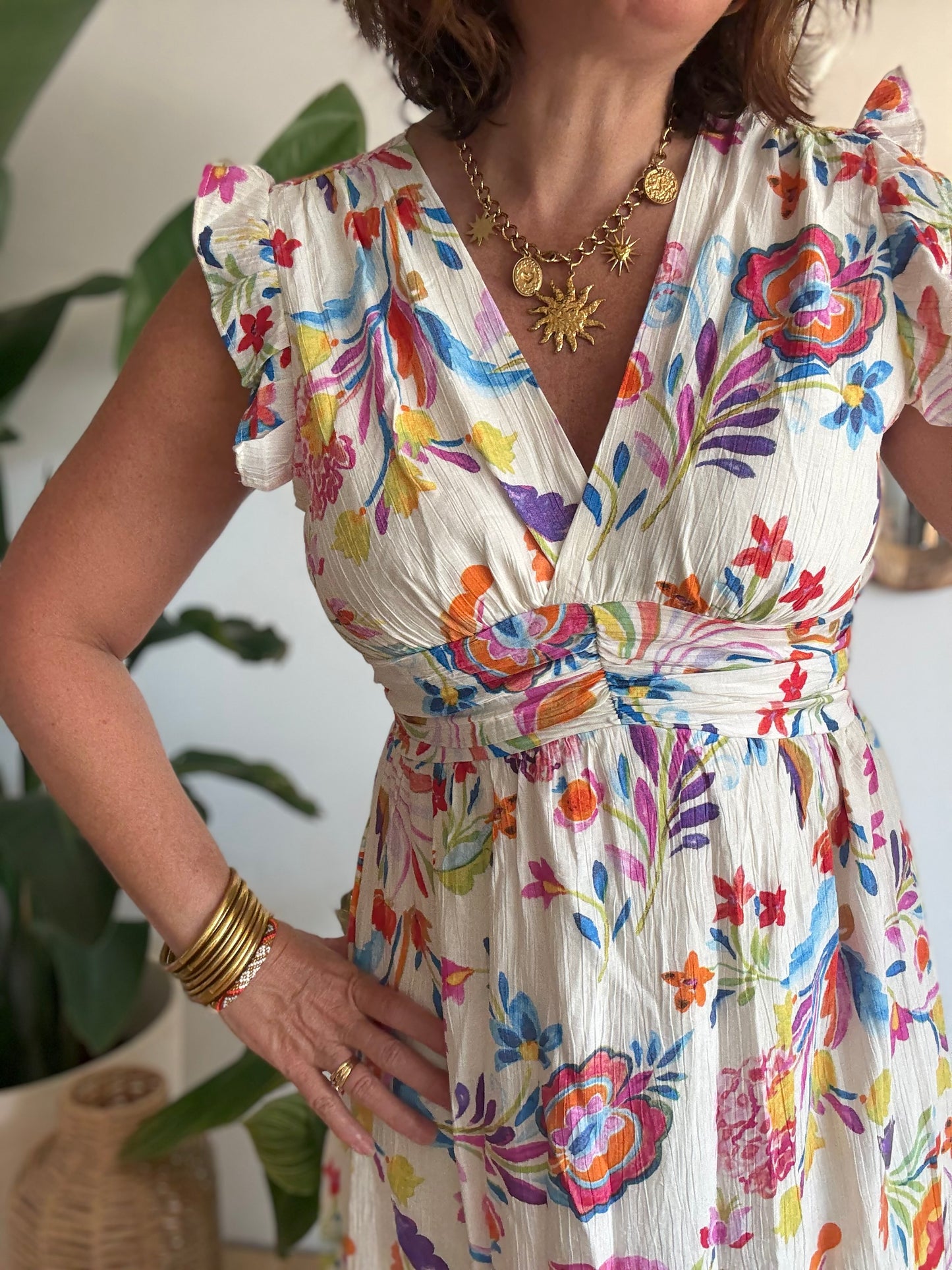 Robe Fleurie Bohème