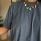 Tee shirt Bonnie bleu jean