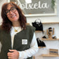 Veste Teddy kaki