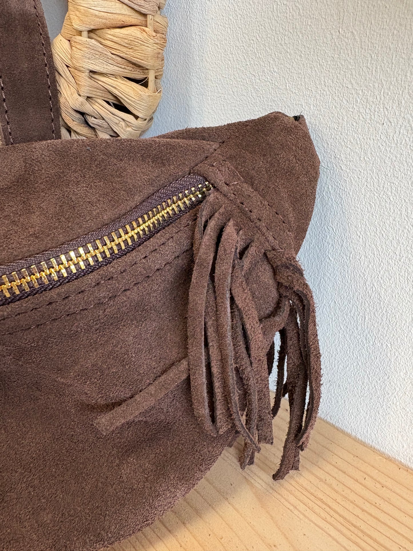 Banane cuir daim chocolat