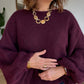 Pull Oliver bordeaux