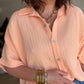 Chemise Gaze de Coton Saumon