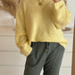 Pull Émilie jaune