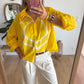 Chemise Tie and Dye jaune