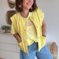 Veste sans manches LIZZIE jaune