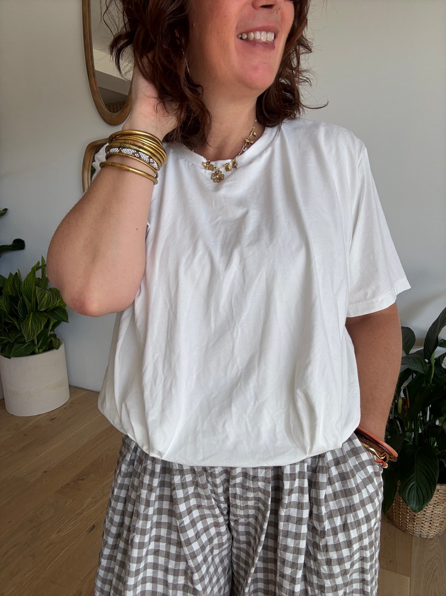 Tee shirt Bonnie blanc