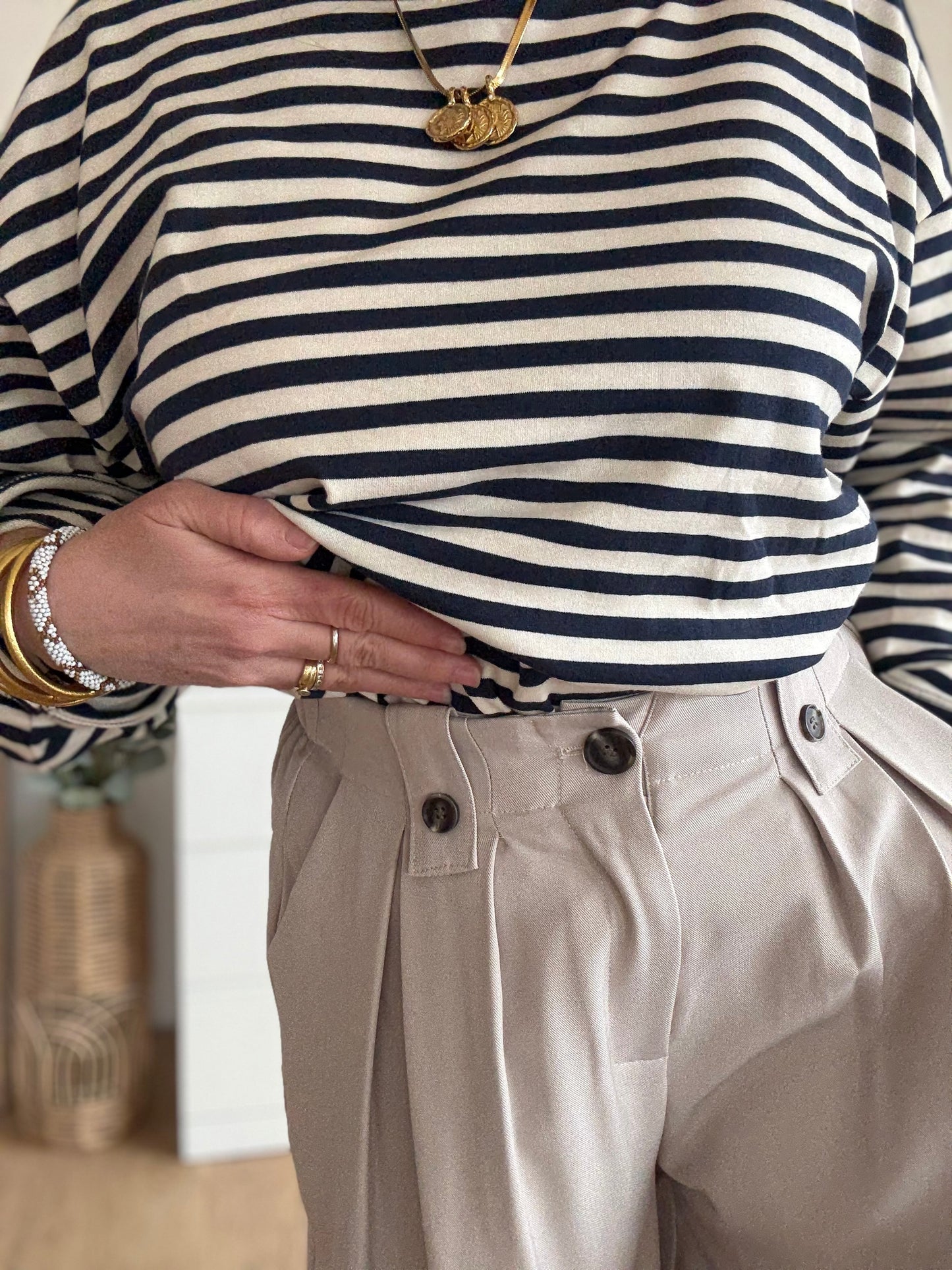 Pantalon Marius beige