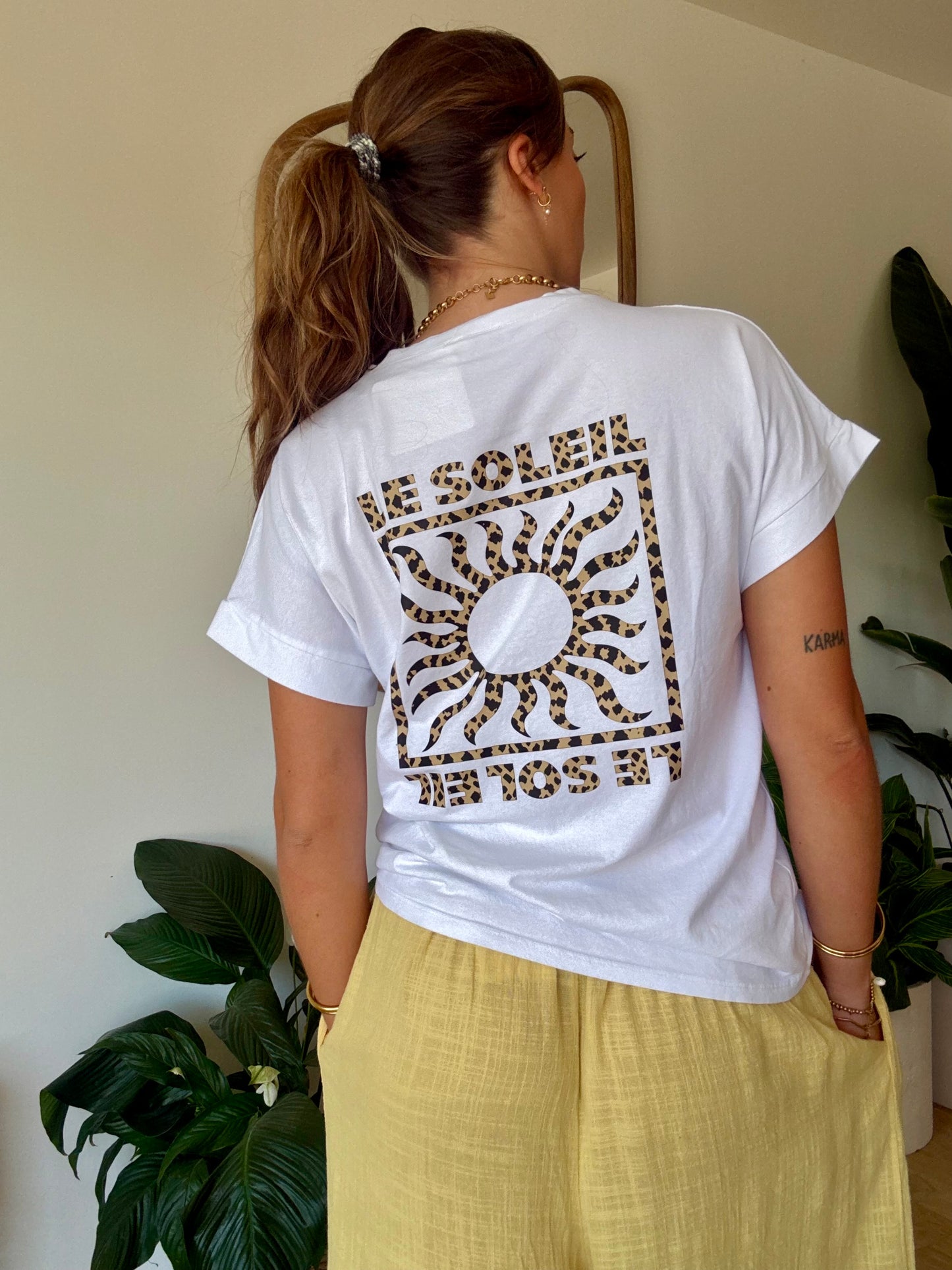 Tee shirt soleil Leo