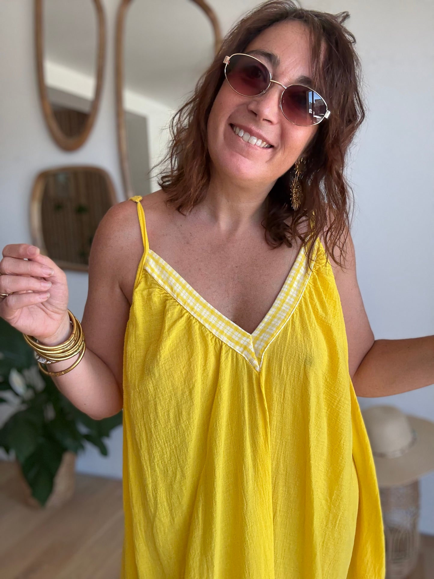 La robe playa jaune