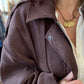 Veste Joy chocolat