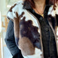 Veste sans manches cow