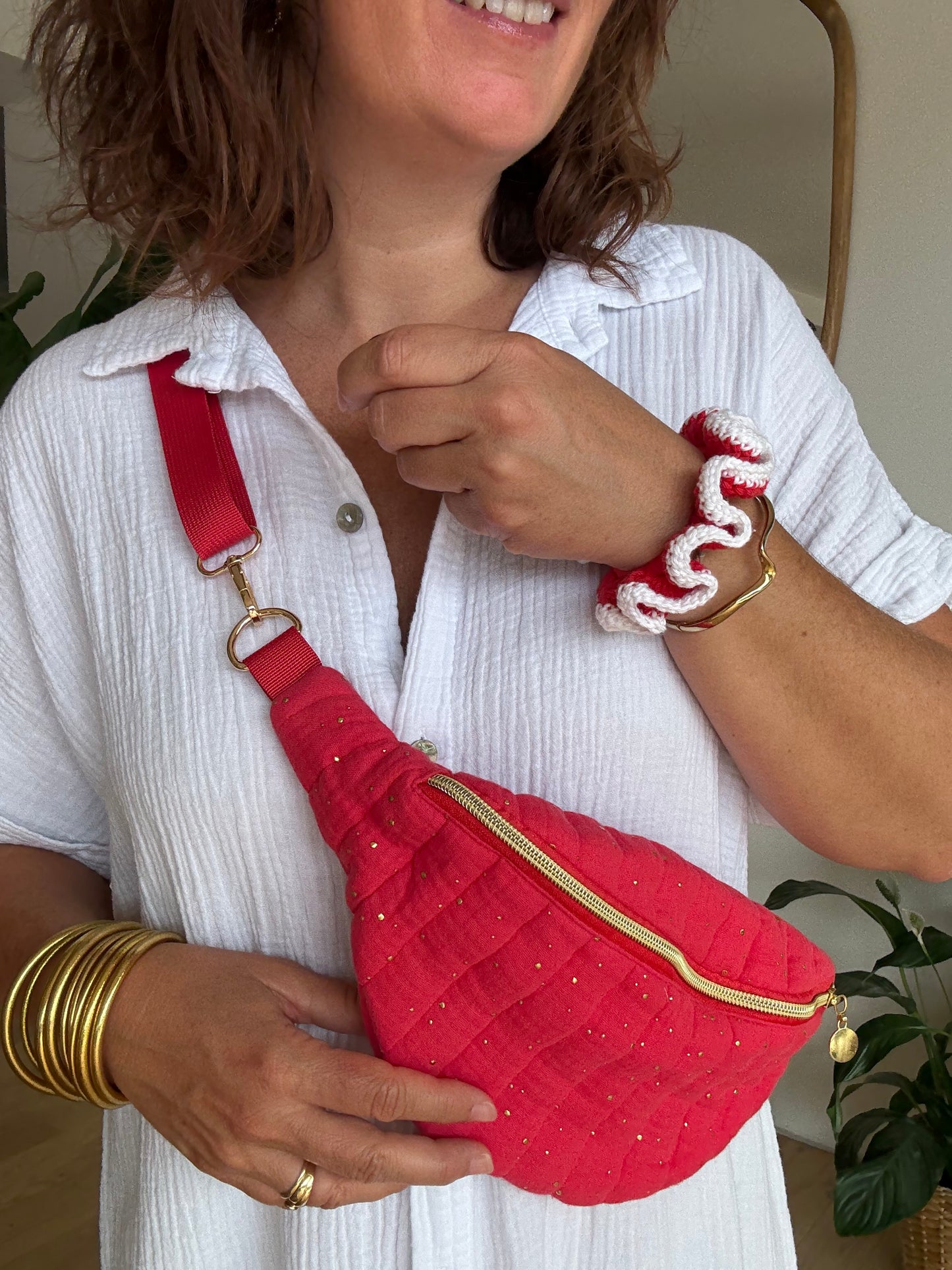 Chouchou en crochet 🤍❤️