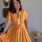 Robe rayures sunset