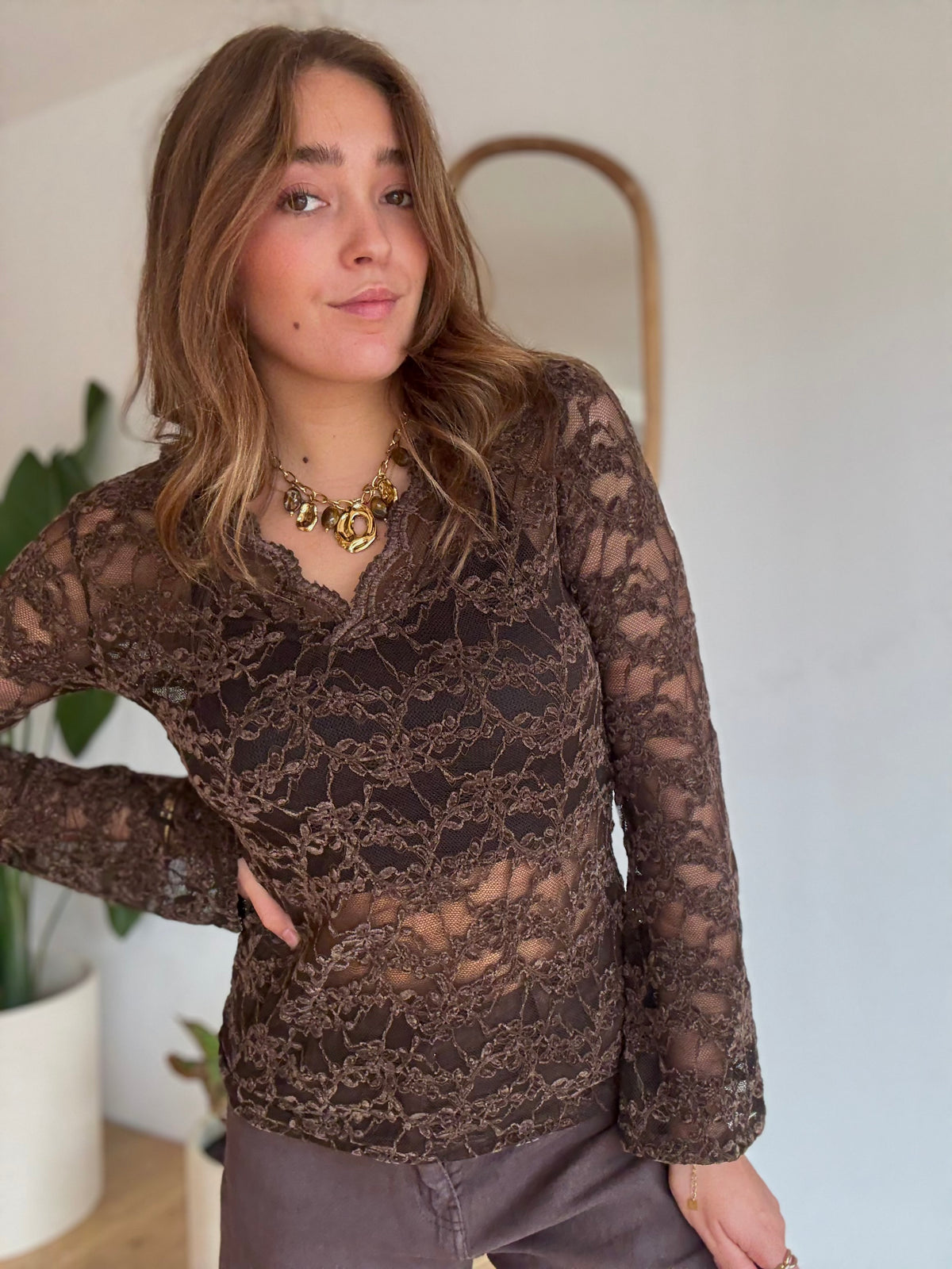 Top Anaïs chocolat