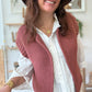 Gilet sans manches cow girl terracota