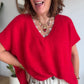 Collier Grigri rouge
