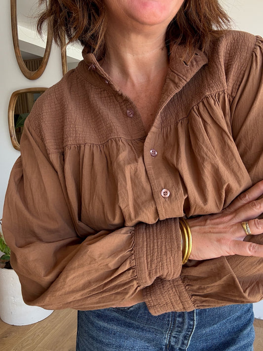 Chemise Jasmina camel