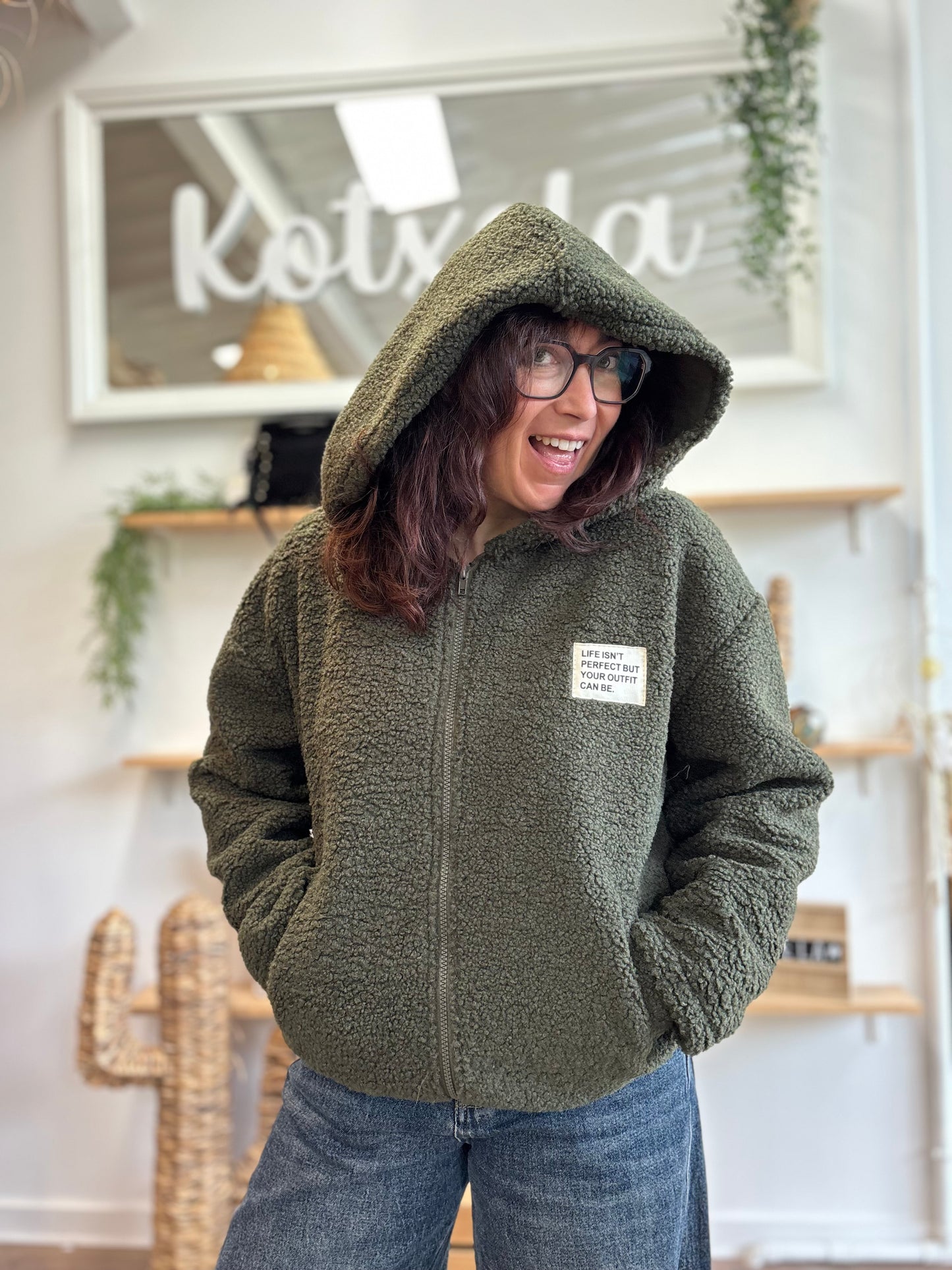 Veste Doudou kaki
