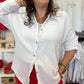 Chemise gaze de coton Baiona blanc