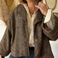 Veste tweed Charlie Marron