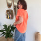 Tee shirt Iconic corail