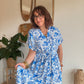 Robe longue Azur