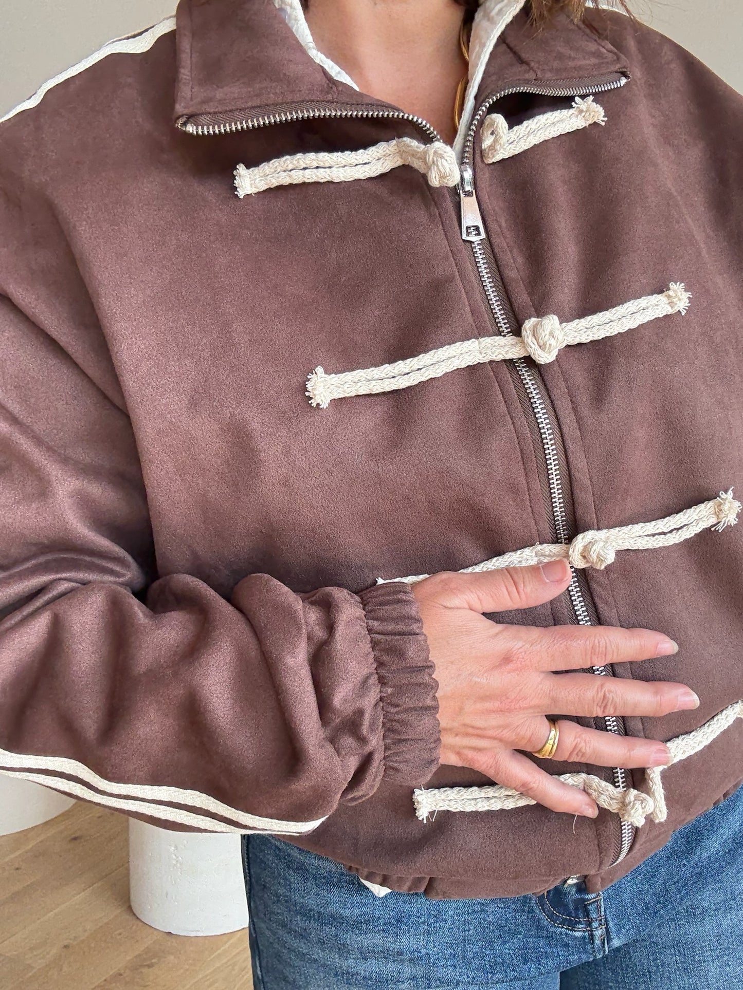 Veste Romy choco