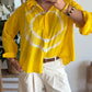 Chemise Tie and Dye jaune