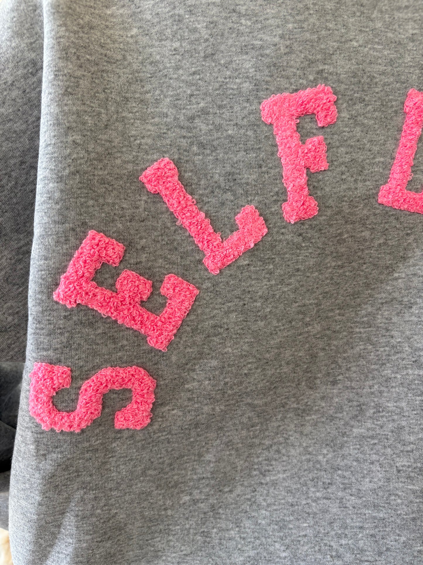 Sweat self Love gris /rose