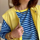 Veste sans manches LIZZIE jaune