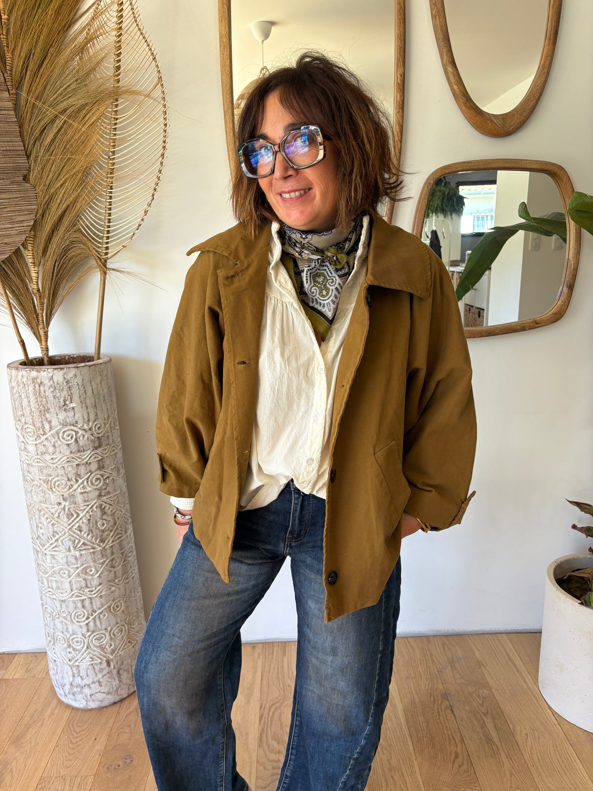 Jean barrel Romy vintage