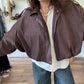 Veste Joy chocolat
