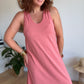 Robe débardeur bois de rose