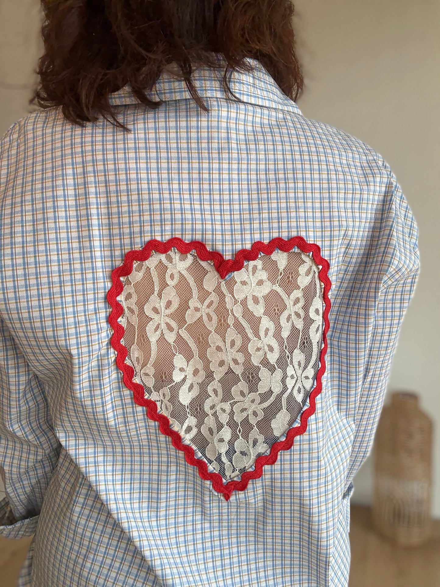 Chemise love Blue