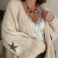 Gilet Doudou étoile écru