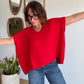 Pull Gina rouge