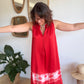 Robe Tie and Dye Coralia