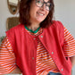 Veste sans Manches LIZZIE orange