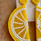 Boucles d’oreilles citron 🍋