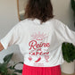 Tee shirt REINE DE L’APÉRO 🥂🤍❤️exclusivement chez Kotxela