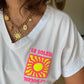 Tee shirt soleil fluo